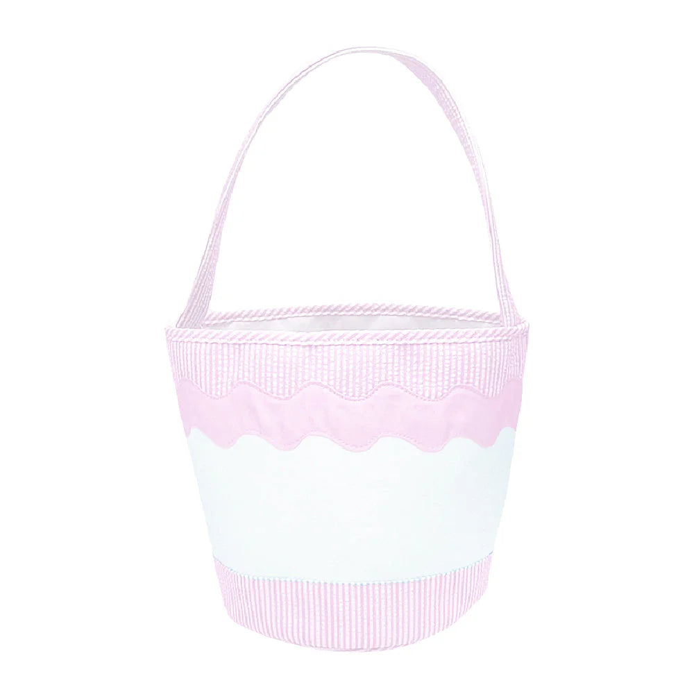 Pink Basket Tote