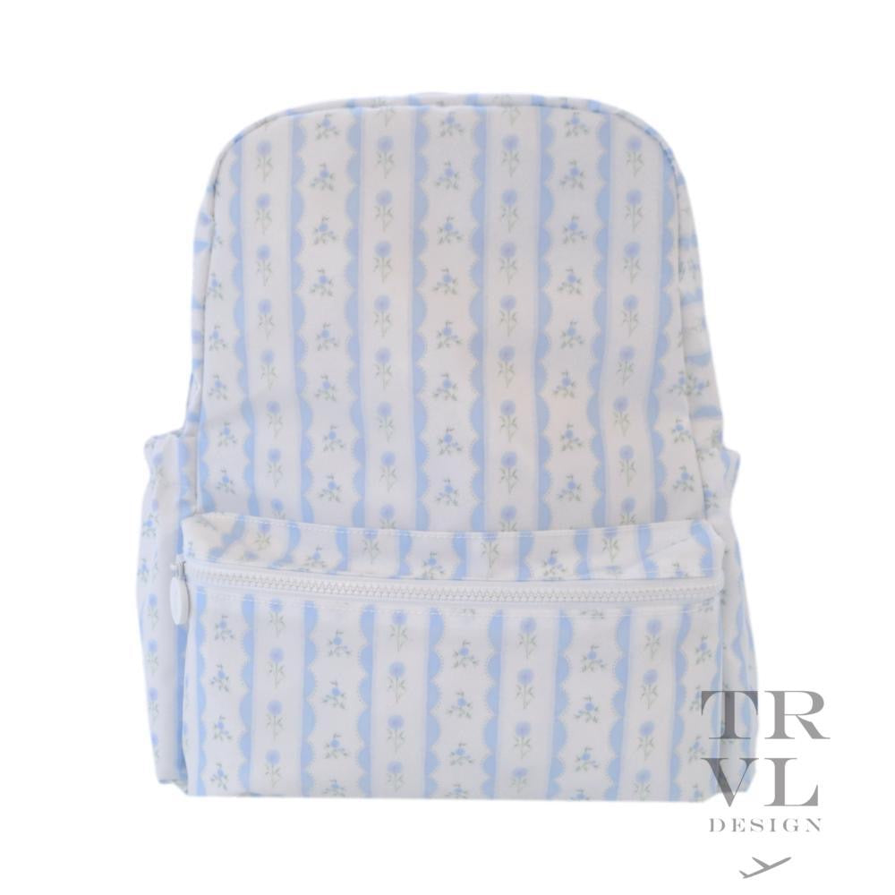 Blue Ribbon Floral Backpack