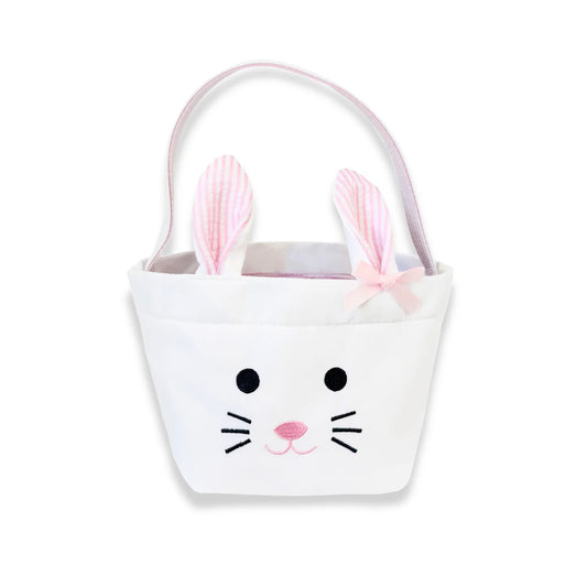 Pink Bitty Bunny Basket