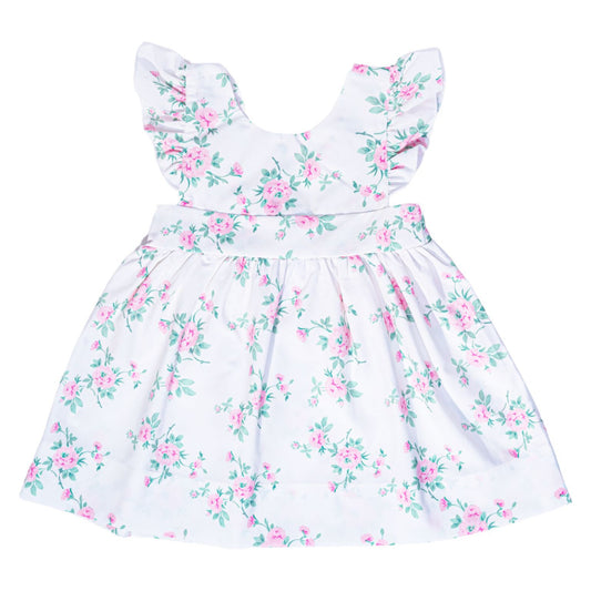 Rose Dress with Bow