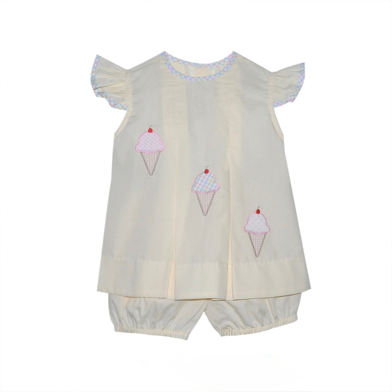 Ice Cream Cone Bloomer Set