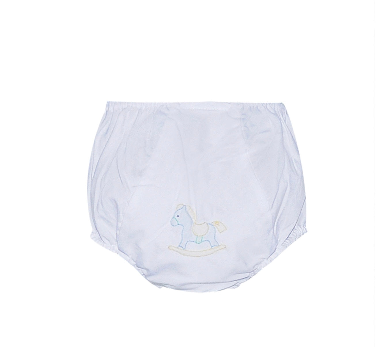 Rocking Horse Embroidered Diaper Cover