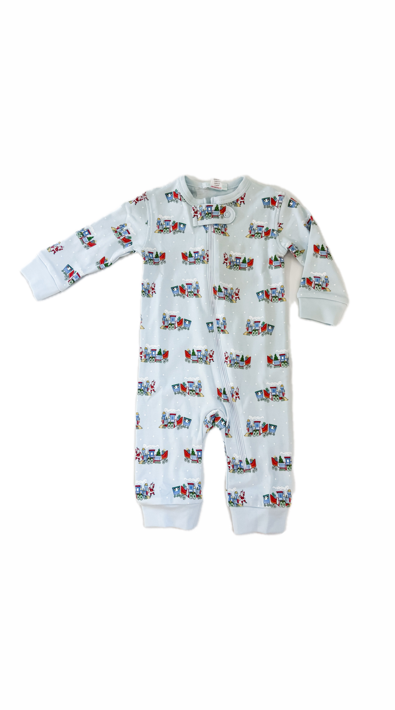 Christmas Train Print Pajamas