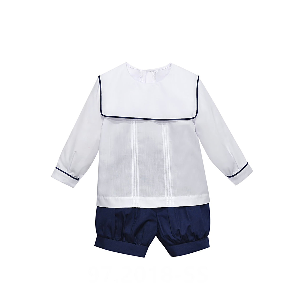 Navy Short Set