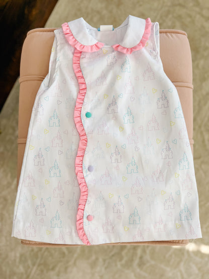 Scallop Ruffle Castle Dress