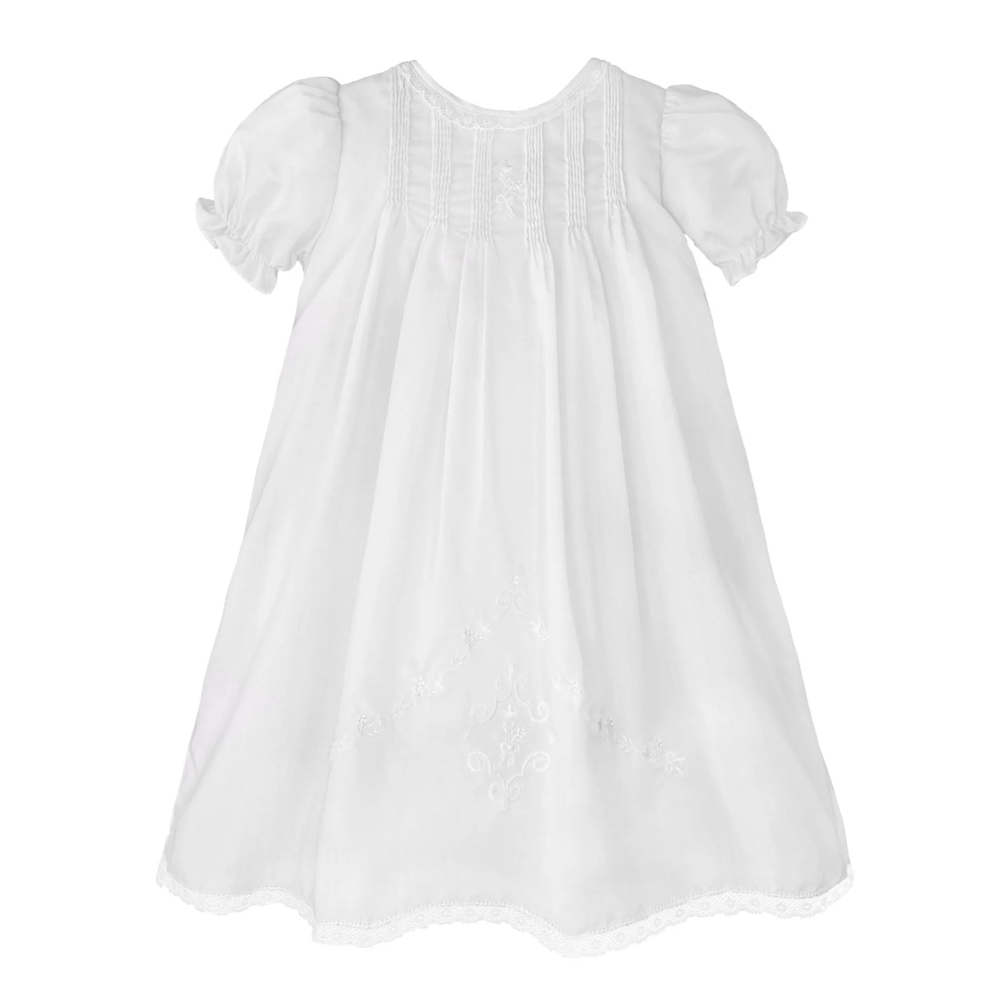 Heirloom Lace Hand Embroidered Daygown