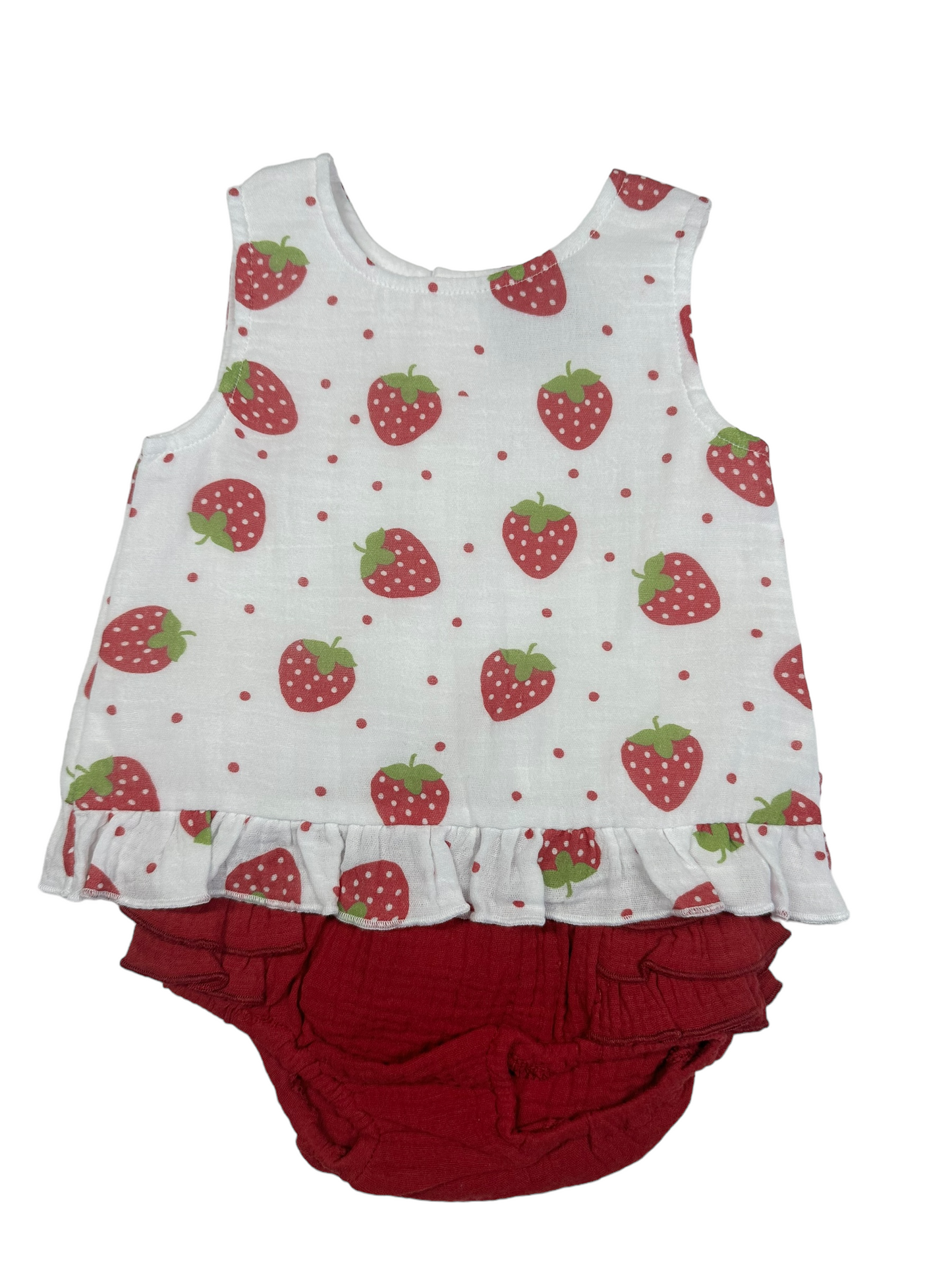 Strawberry Diaper Set