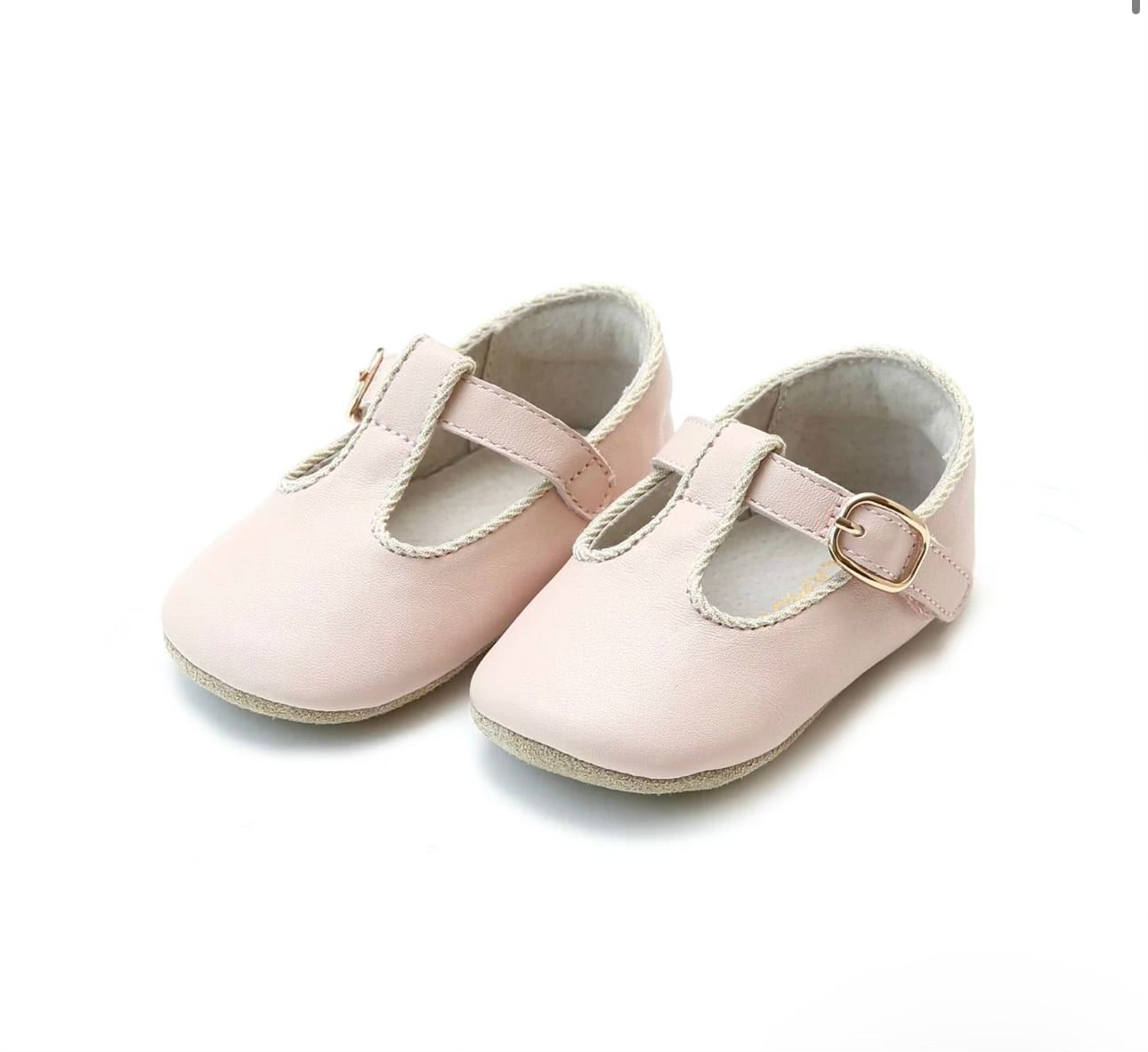 Pink Evie Crib Shoe