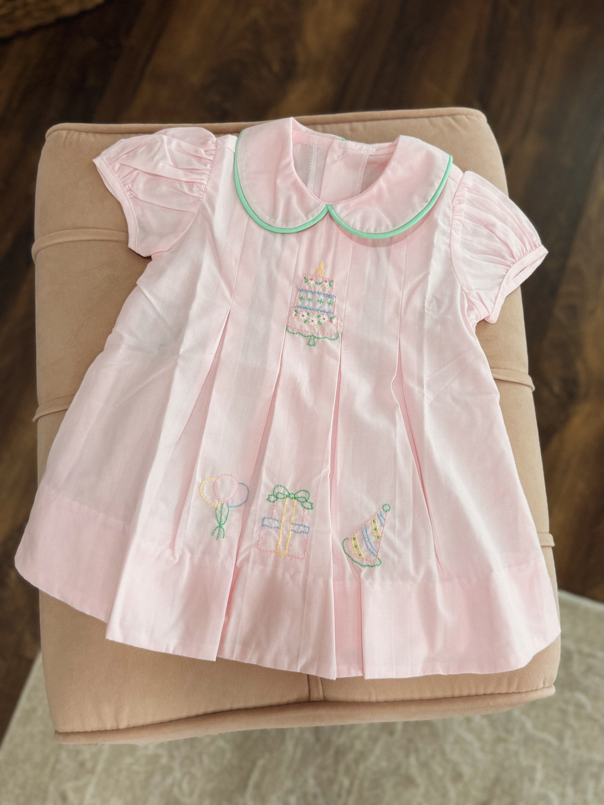 Birthday Party Embroidered Dress