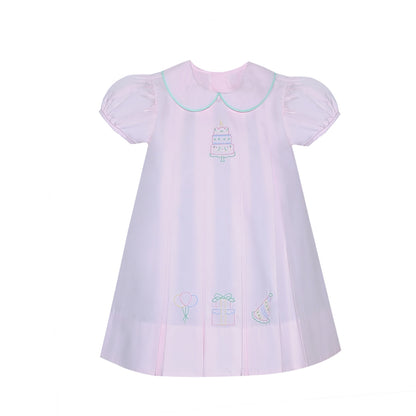 Birthday Party Embroidered Dress