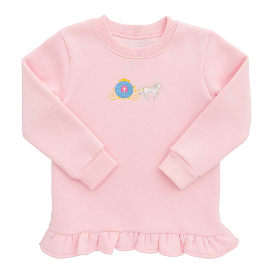 Carriage Ruffle Sweater