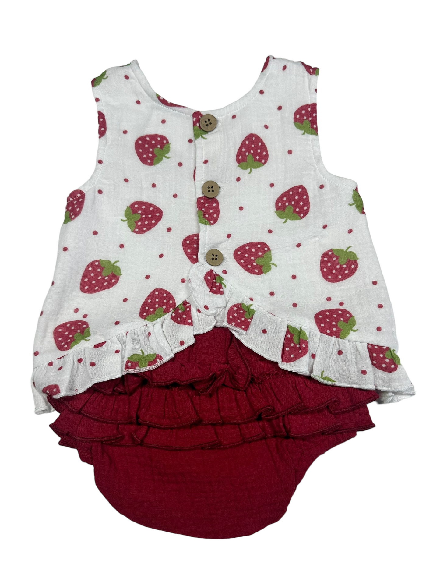 Strawberry Diaper Set