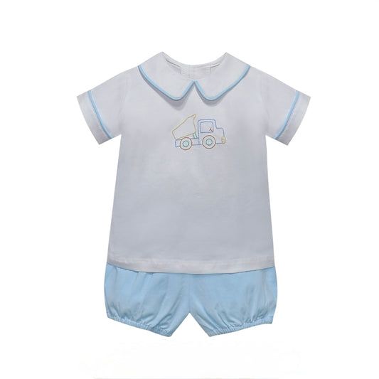 Blue Truck Short Set