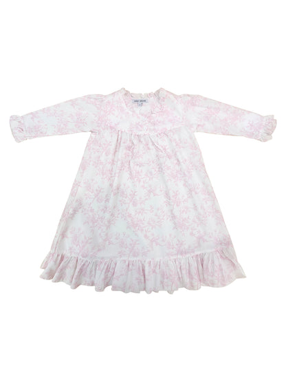 Pink Toile Print Nightgown