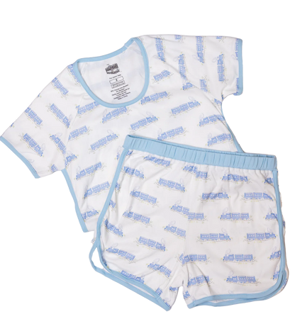 Mama Trains Pajama Set