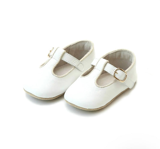 White Evie Crib Shoe