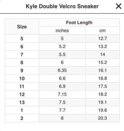 Chestnut Kyle Velcro Sneaker