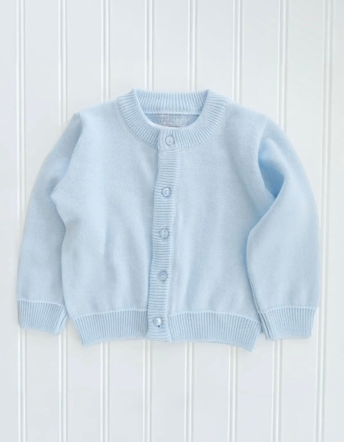 Blue Button Up Sweater
