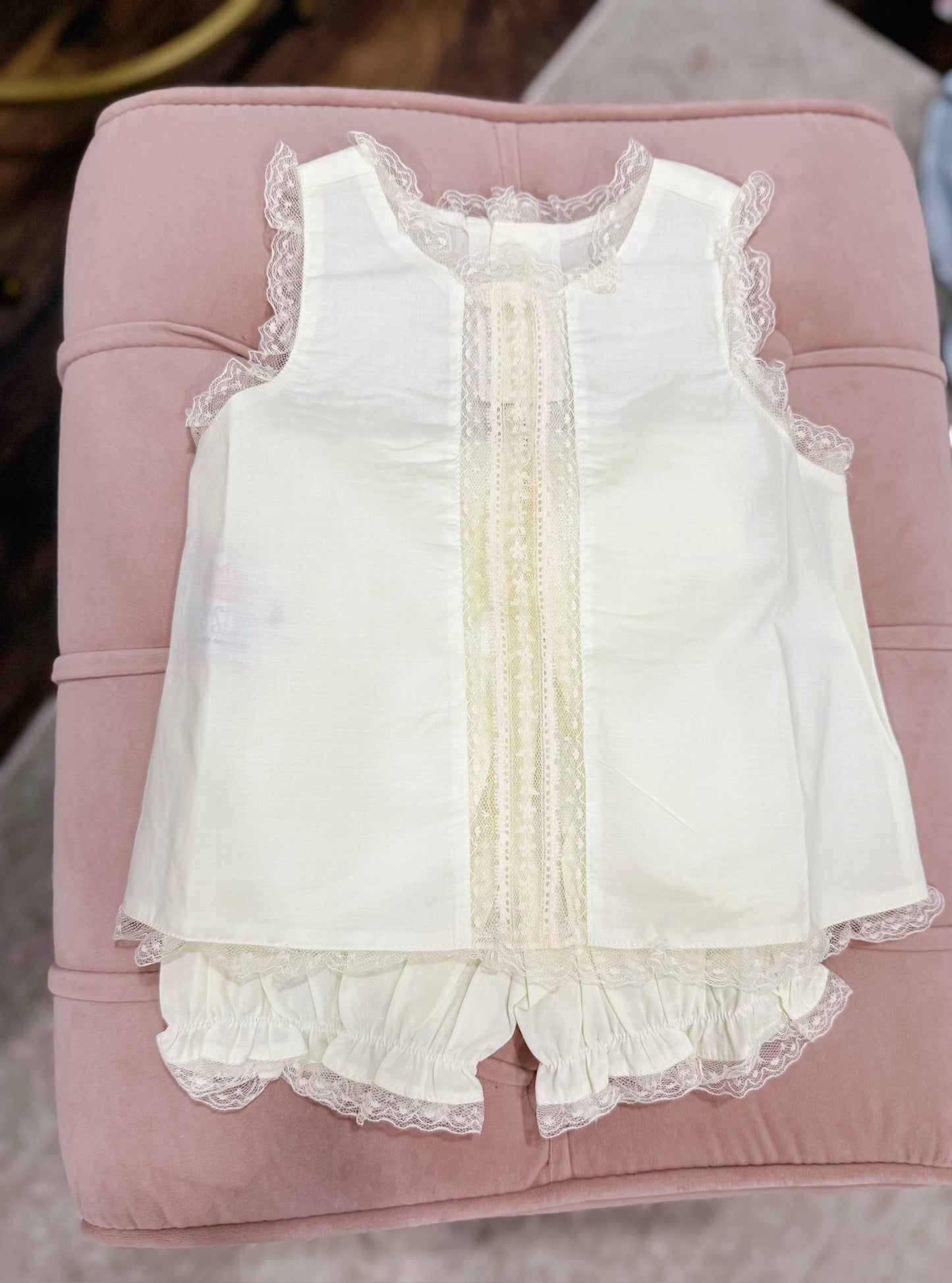 Yellow Heirloom Bloomer Set