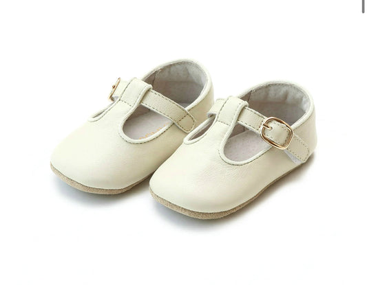 Beige Evie Crib Shoe