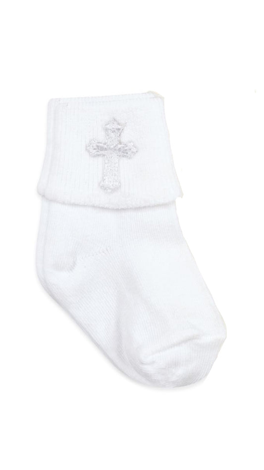 Christening Cuff Socks