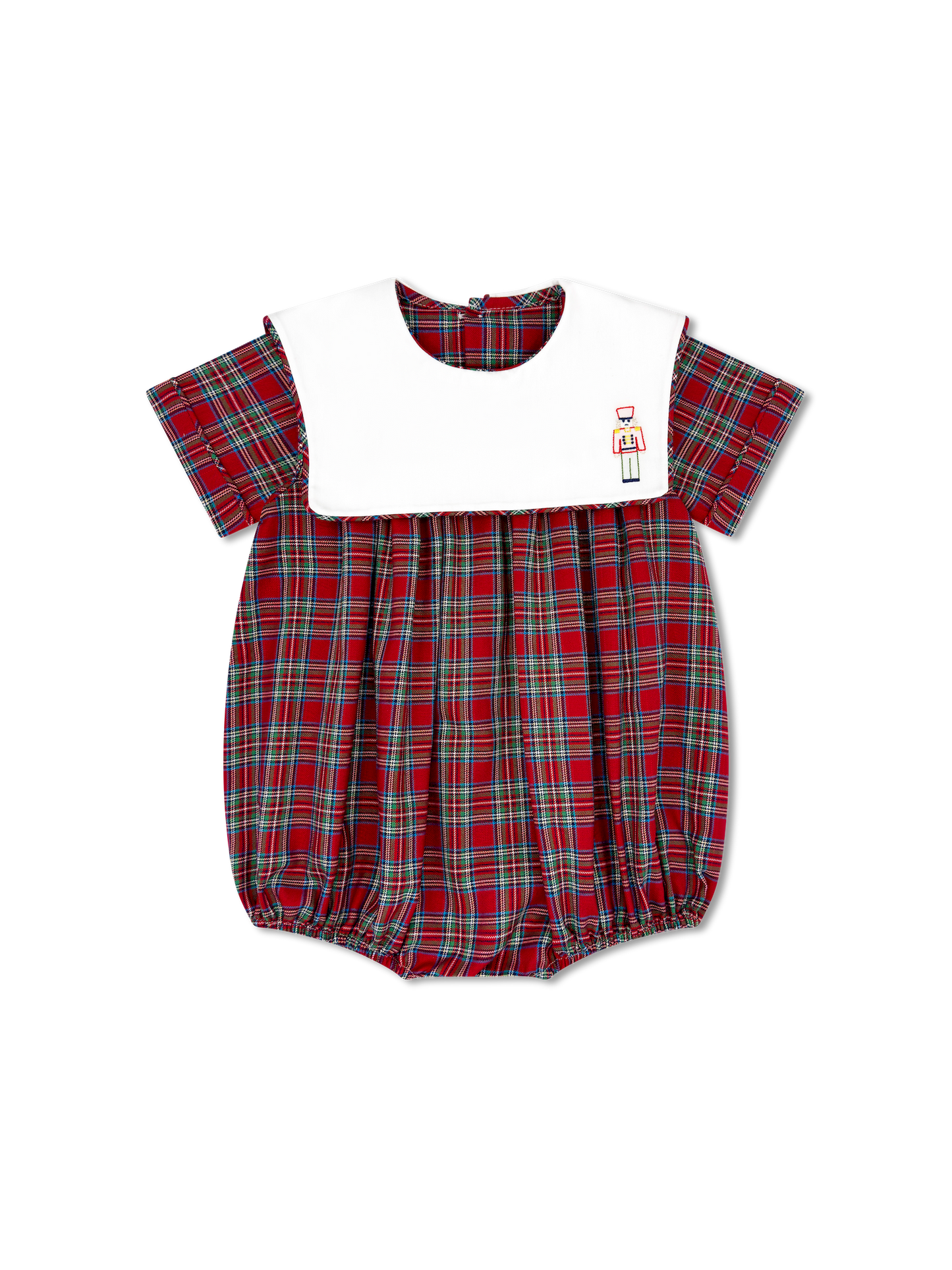 Christmas Plaid Nutcracker Bubble