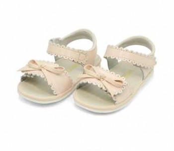 Amelie Pink Bow Sandal