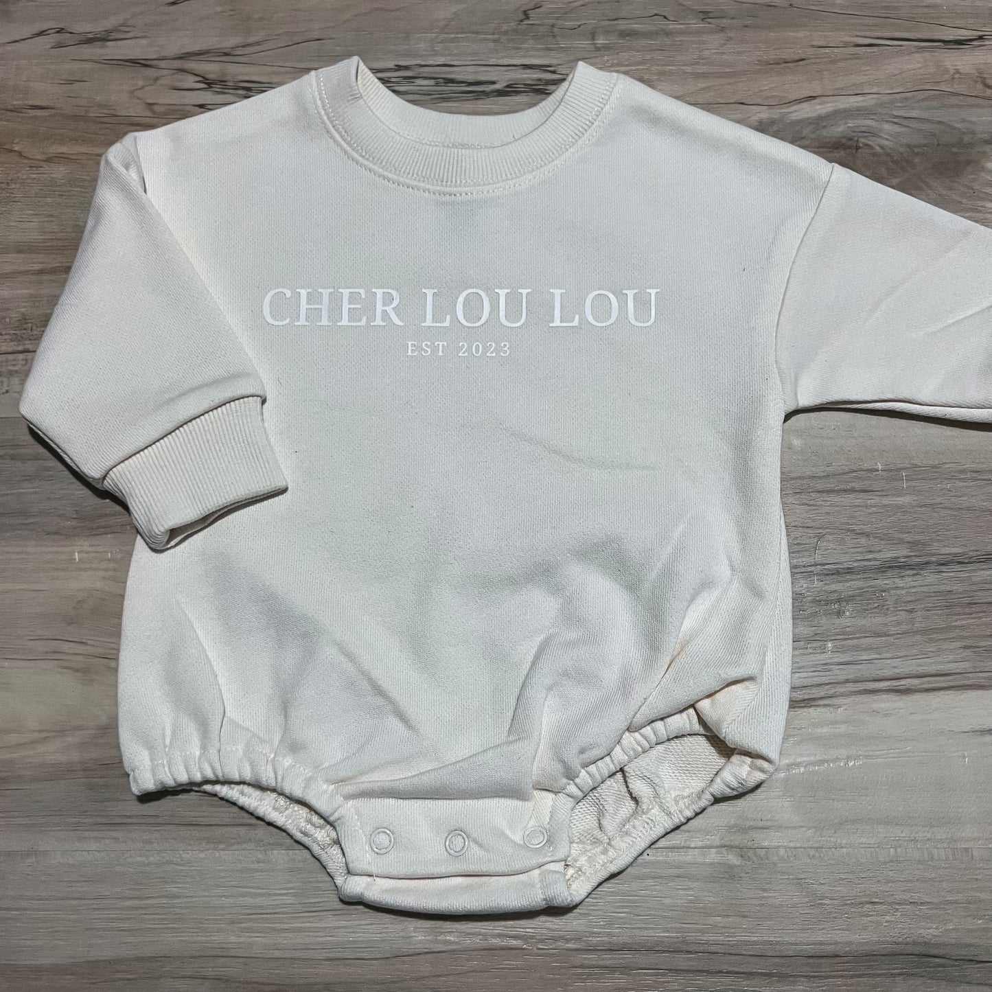 Baby Lou Lou Sweatshirt Bubble