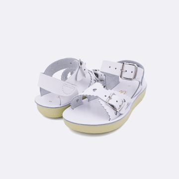 White Sweetheart Saltwater Sandal