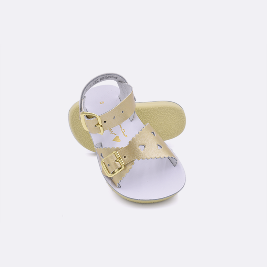 Gold Sweetheart Saltwater Sandal