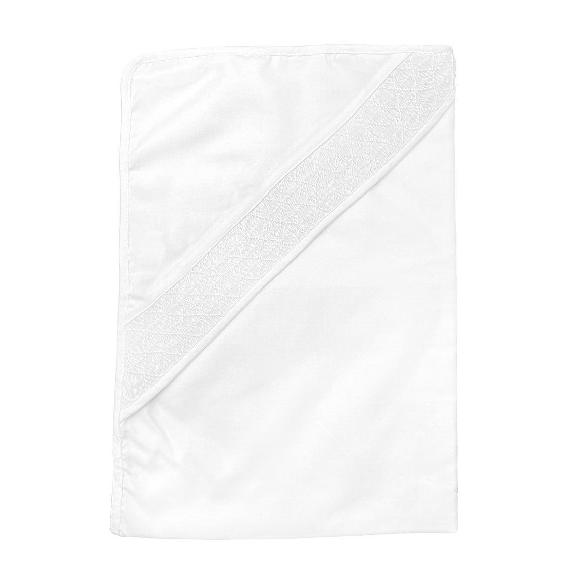 White Smocked Blanket