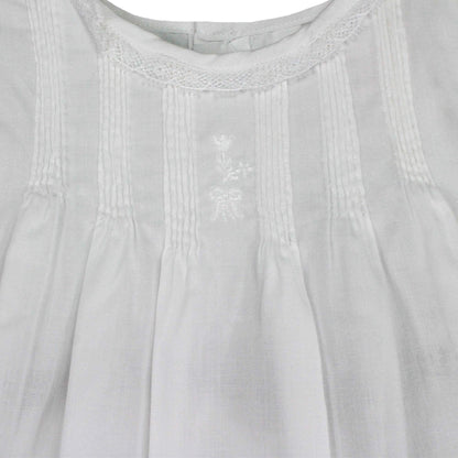 Heirloom Lace Hand Embroidered Daygown